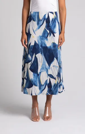 Print A-Line Skirt