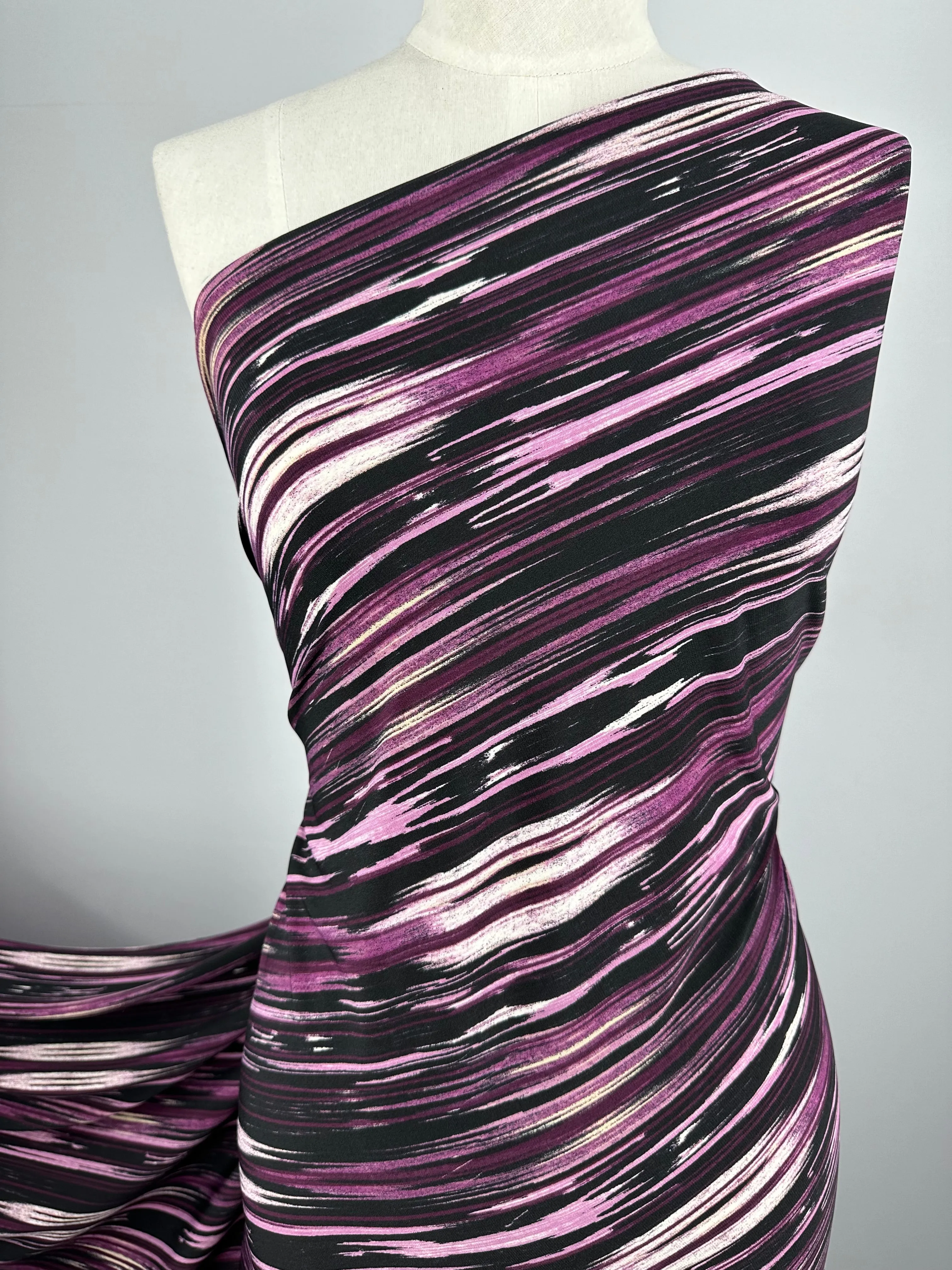 Printed Lycra - Dashing Lights - 150cm