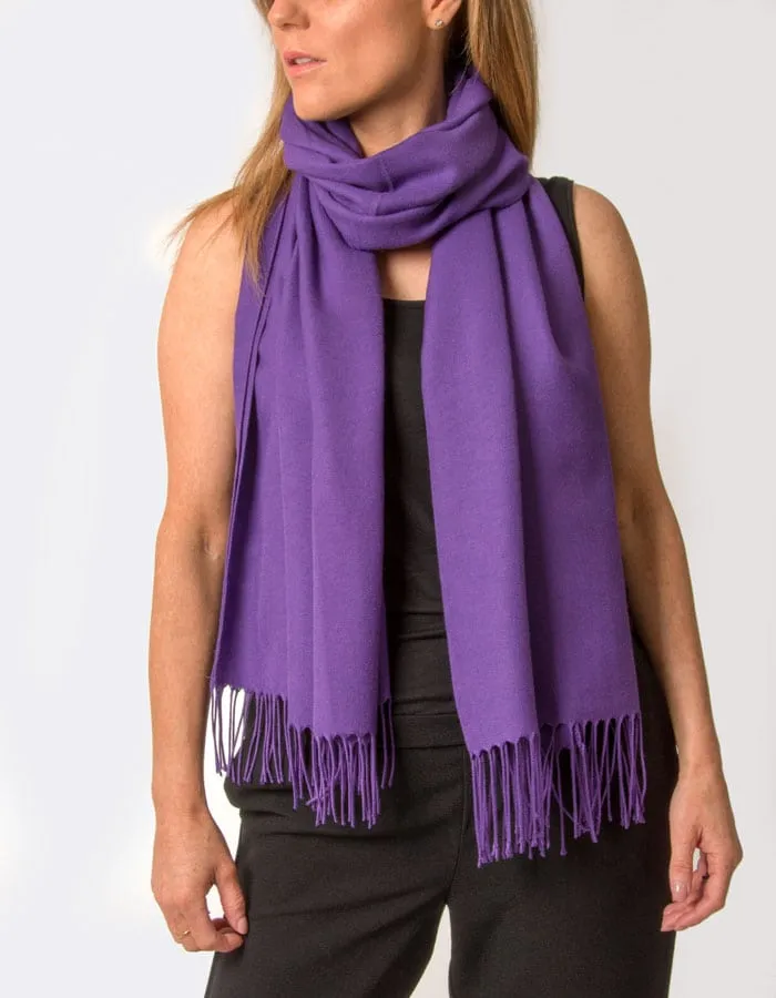 Purple Pashmina