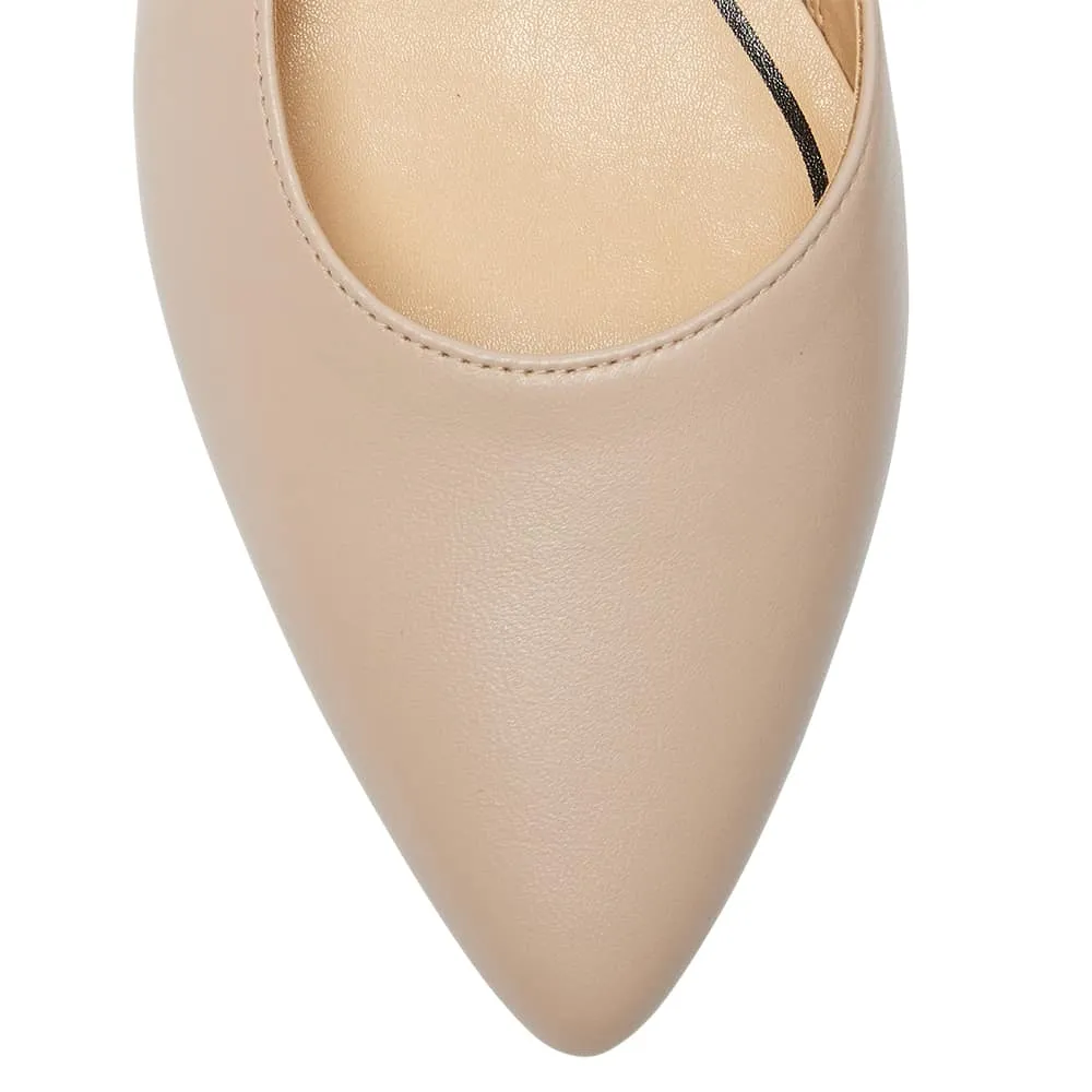 Ramsey Heel in Blush Leather