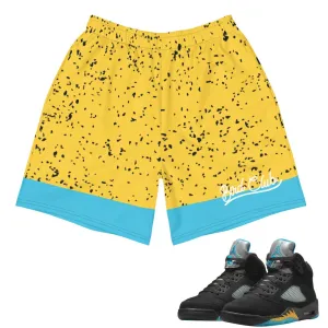 Retro 5 Aqua Shorts