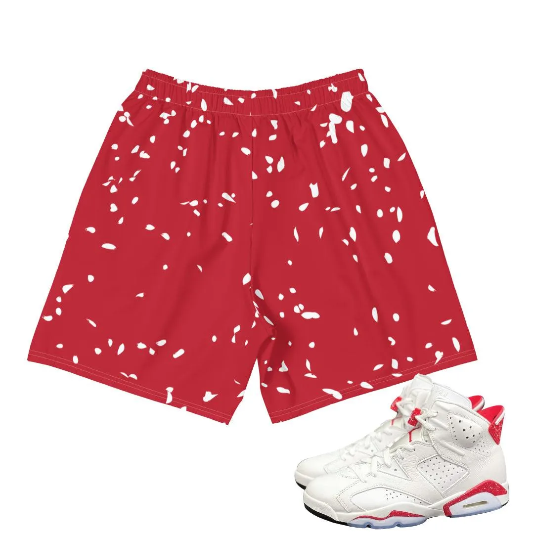 Retro 6 Red Oreo Shorts