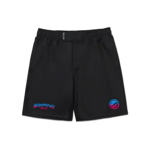 Retro Gradient Training Fitted Shorts (Blue-Pink)(Ambassador)