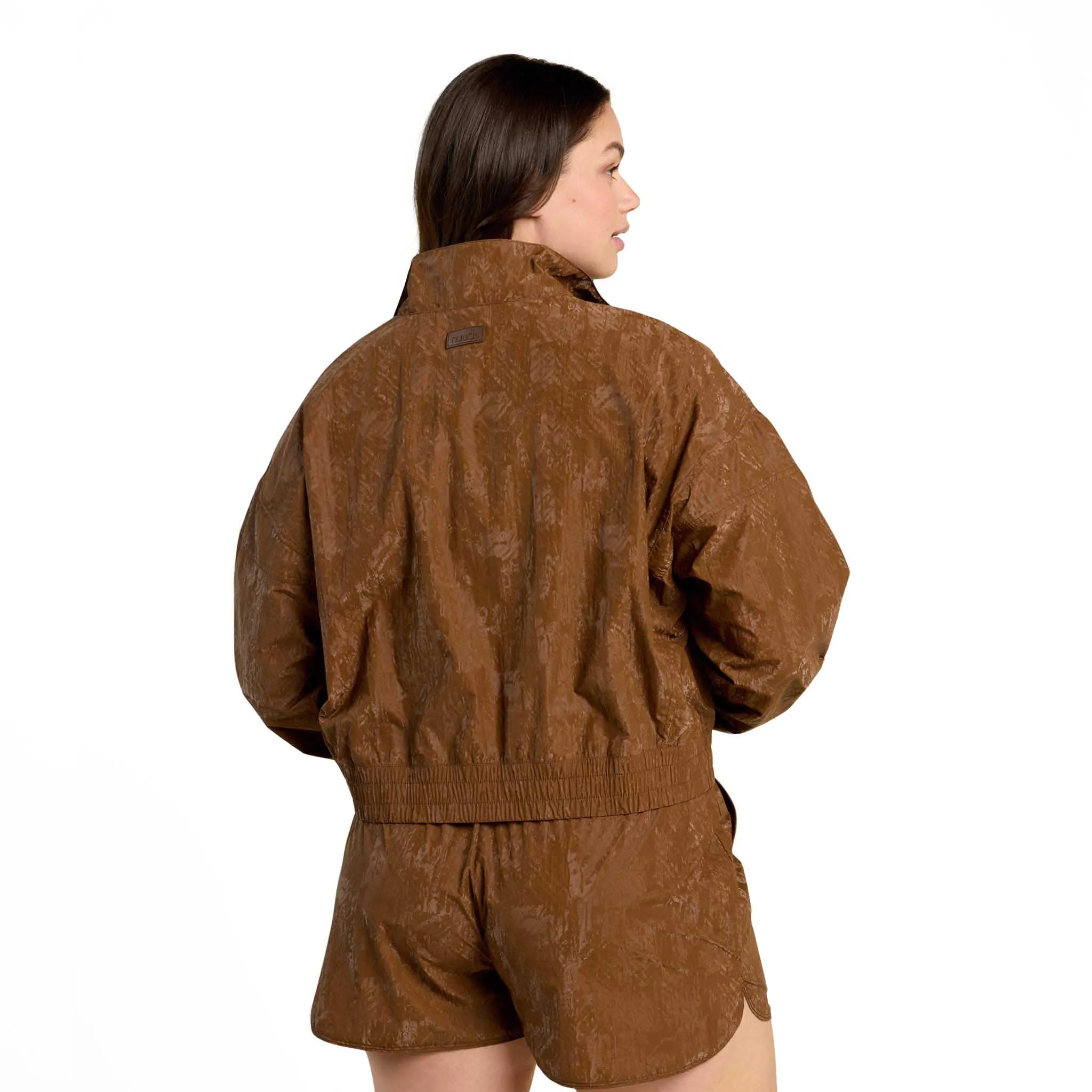 Retro Windbreaker | Chocolate