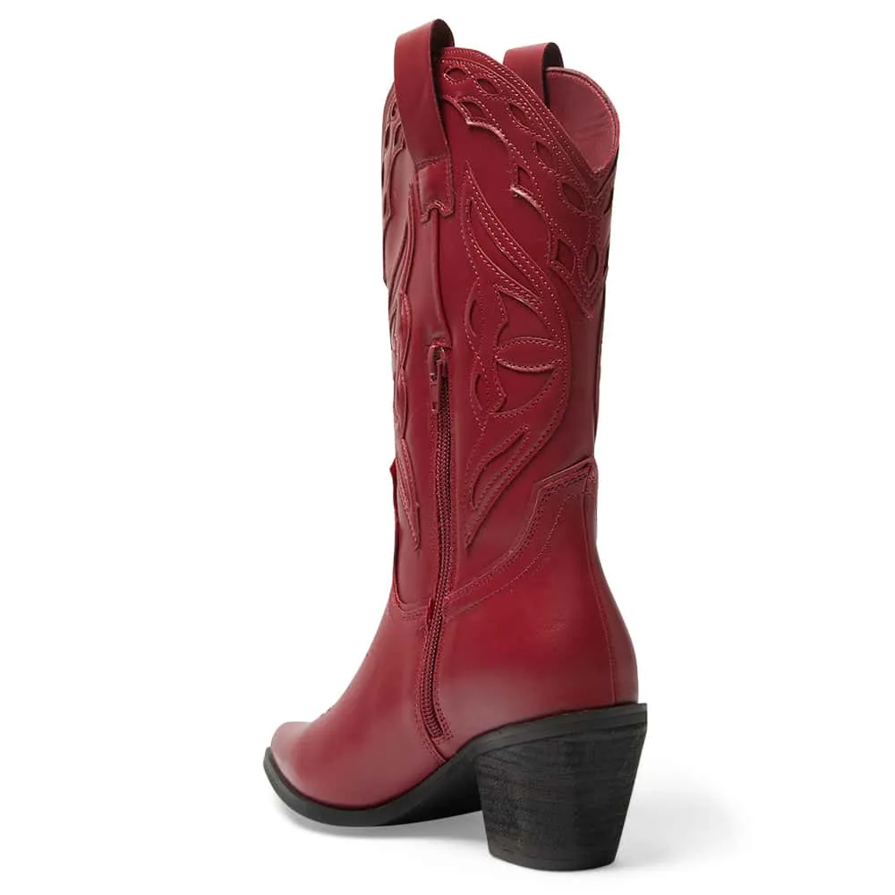 Rodeo Boot in Red