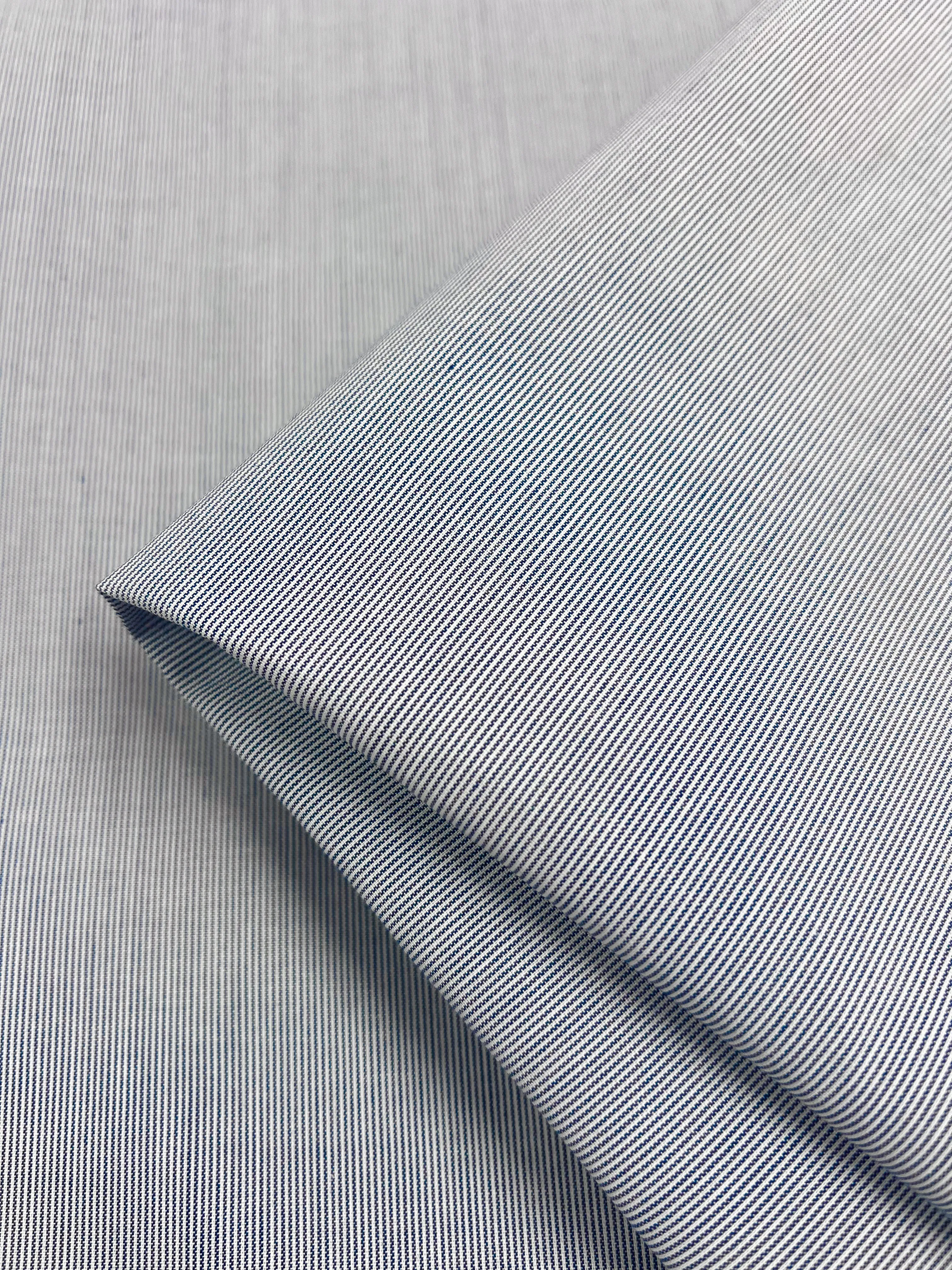 Shirting - Pin Stripe Nautical - 147cm