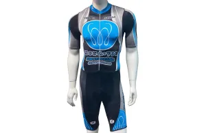 Skinsuit - MonaVie RS Short Sleeve Blue