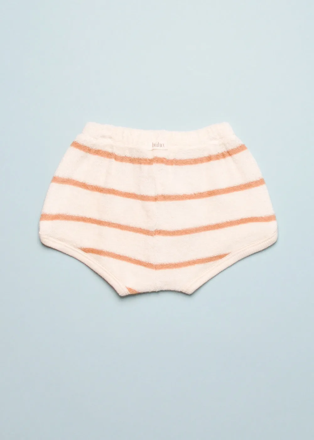 TERRY CLOTH STRIPED SHORT