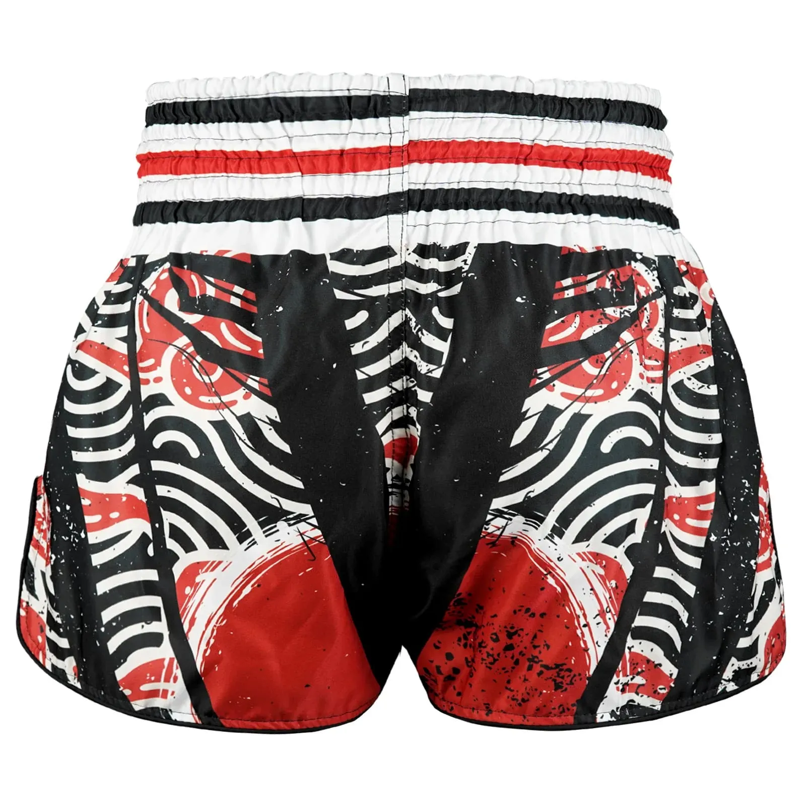 TUFF High Cut Retro Style Shorts - Waves of Bushido Elegance