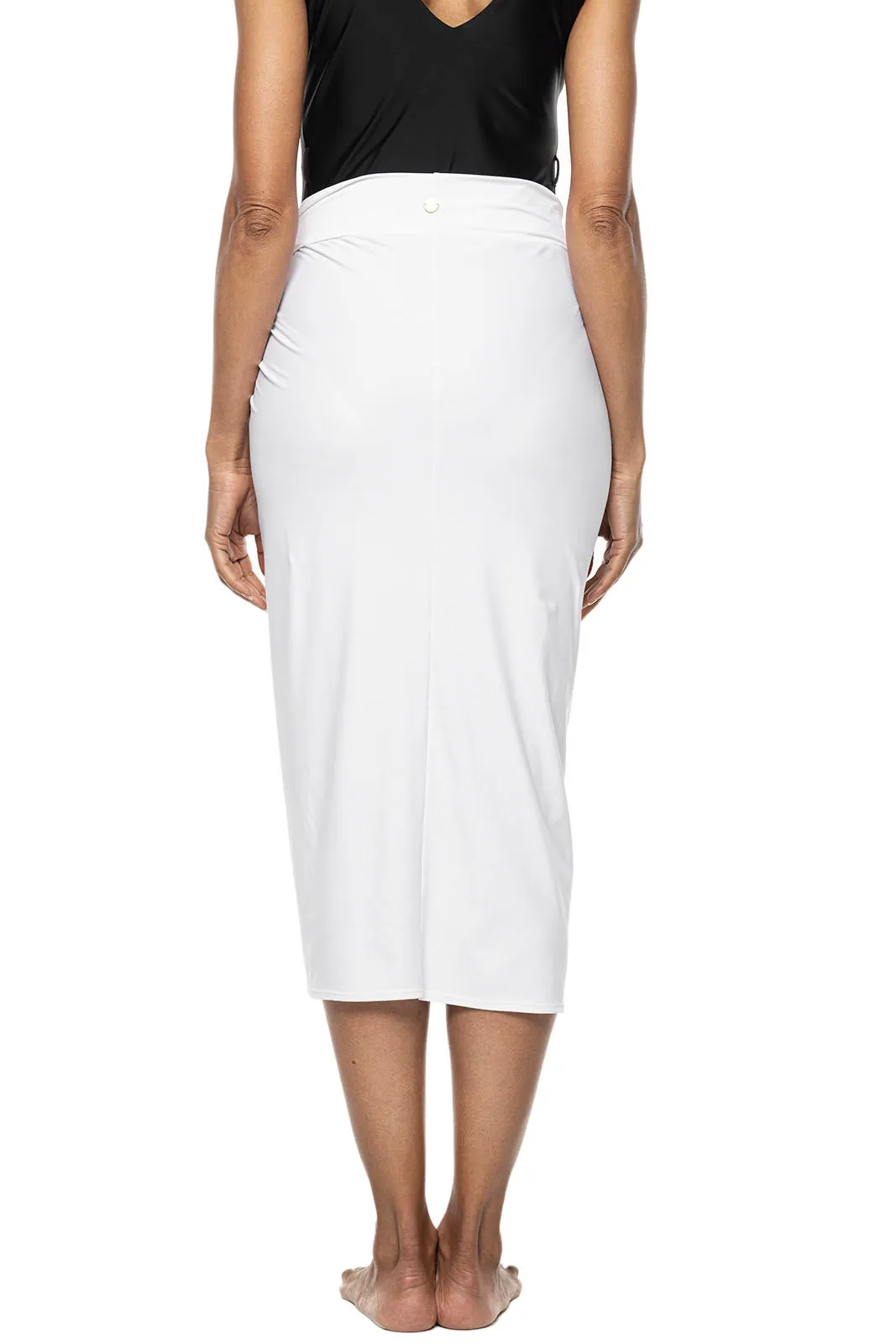 Womens North Bay Village Knot Cover-Up  |  White