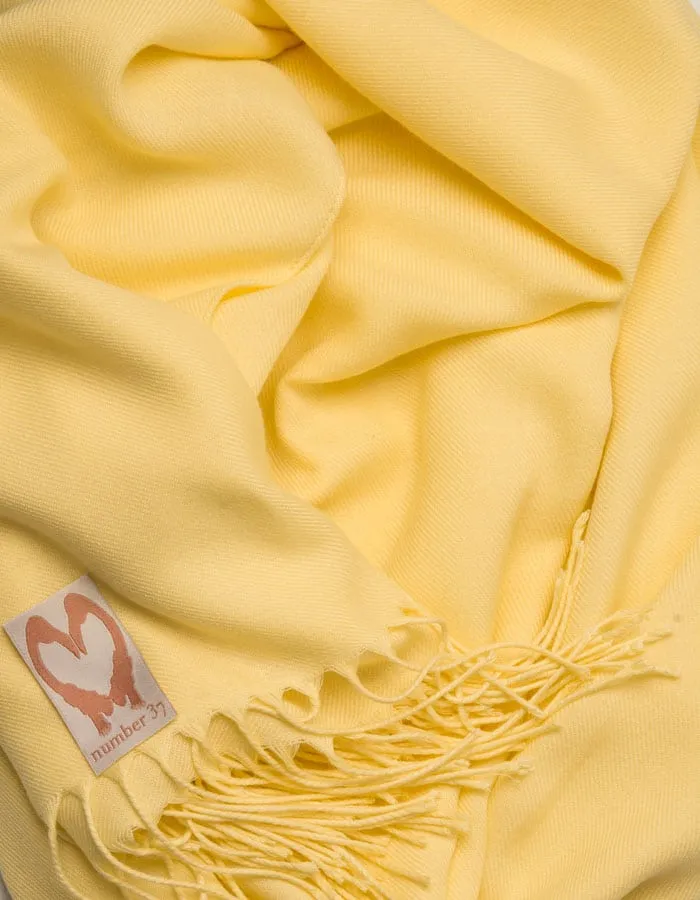 Yellow Pashmina