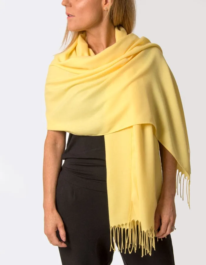 Yellow Pashmina