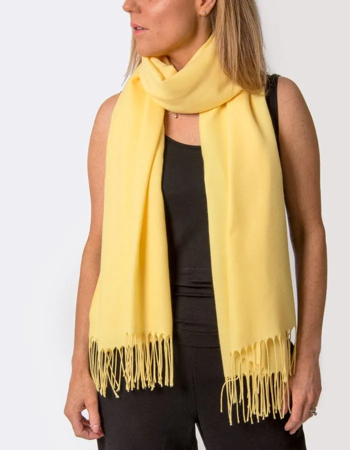 Yellow Pashmina